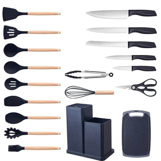 Non-Stick Kitchen Utensil Set – 19‑Piece Cooking Tool Collection