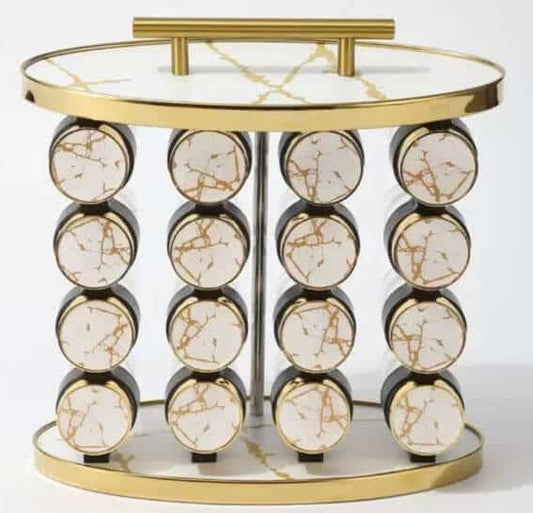 16 Piece Tabletop Spice Rack